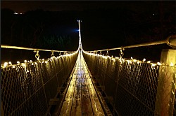 Geierlights! Die Geierlay Hängebrücke bei Mörddorf